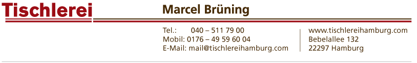 Marcel Brüning Tischlerei